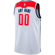 Load image into Gallery viewer, Men's Nike White Washington Wizards Custom Swingman Jersey  Association Edition White