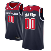 Load image into Gallery viewer, Men's Nike Navy Washington Wizards Custom Swingman Jersey  Statement Edition Navy