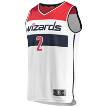 Load image into Gallery viewer, Men's Fanatics Branded John Wall White Washington Wizards Fast Break Jersey  Association Edition White