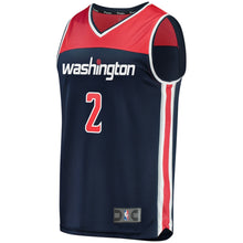 Load image into Gallery viewer, Men's Fanatics Branded John Wall Navy Washington Wizards Fast Break Replica Jersey  Statement Edition  Navy
