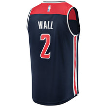 Load image into Gallery viewer, Men's Fanatics Branded John Wall Navy Washington Wizards Fast Break Replica Jersey  Statement Edition  Navy