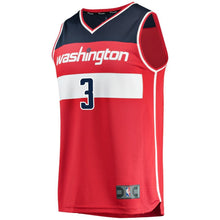Load image into Gallery viewer, Bradley Beal Washington Wizards Fanatics Branded Youth Fast Break Replica Player Jersey Icon Edition  Red