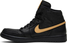 Load image into Gallery viewer, Nike Air Jordan 1 High BMH 2017 Black Gold Shoes Basketball Men Sale