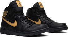 Load image into Gallery viewer, Nike Air Jordan 1 High BMH 2017 Black Gold Shoes Basketball Men Sale