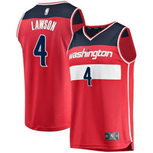 Load image into Gallery viewer, Youth Fanatics Branded Ty Lawson Red Washington Wizards Fast Break Player Jersey  Icon Edition  Red