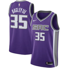 Load image into Gallery viewer, Men's Nike Marvin Bagley III Purple Sacramento Kings Swingman Jersey