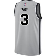 Load image into Gallery viewer, Paul San Antonio Spurs Men's Nike  Statement Edition Swingman Personalized Jersey   Grey
