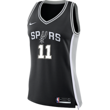 Load image into Gallery viewer, Forbes San Antonio Spurs Women's Nike Custom Personalized Icon Swingman Jersey  Black