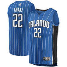 Load image into Gallery viewer, Men's Fanatics Branded Jerian Grant Blue Orlando Magic Fast Break Replica Jersey – Icon Edition  Blue