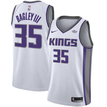Load image into Gallery viewer, Men's Nike Marvin Bagley III White Sacramento Kings Swingman Sponsor Patch Jersey  Association Edition