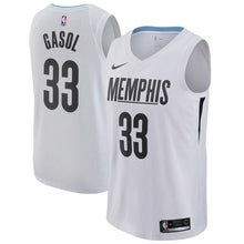Load image into Gallery viewer, Men's Nike Marc Gasol Memphis Grizzlies Swingman Jersey  City Edition  White
