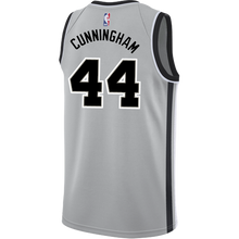 Load image into Gallery viewer, Cunningham San Antonio Spurs Men's Nike  Statement Edition Swingman Personalized Jersey   Grey