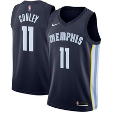 Load image into Gallery viewer, Men's Nike Mike Conley Memphis Grizzlies Swingman Jersey  Icon Edition  Navy