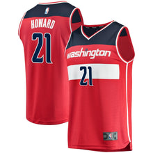 Load image into Gallery viewer, Men's Fanatics Branded Dwight Howard Red Washington Wizards Fast Break Replica Jersey – Icon EditionRed