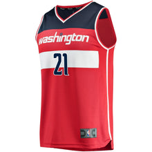 Load image into Gallery viewer, Men's Fanatics Branded Dwight Howard Red Washington Wizards Fast Break Replica Jersey – Icon EditionRed