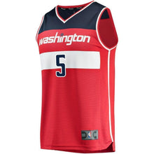 Load image into Gallery viewer, Men's Fanatics Branded Bobby Portis Red Washington Wizards Fast Break Replica Jersey – Icon Edition  Red