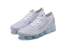 Load image into Gallery viewer, Nike Air Vapormax Flyknit 3 "Pure Platinum" Grey White Shoes Sneakers Men Sale Size US 7, 8, 8.5, 9, 10, 11