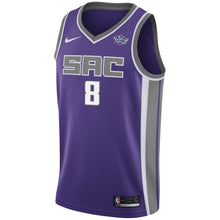 Load image into Gallery viewer, Men's Nike Bogdan Bogdanovic Purple Sacramento Kings Swingman Sponsor Patch Jersey  Icon Edition