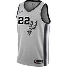 Load image into Gallery viewer, Gay San Antonio Spurs Men's Nike  Statement Edition Swingman Personalized Jersey   Grey
