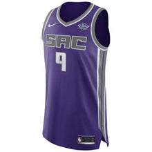 Load image into Gallery viewer, Men's Nike Iman Shumpert Purple Sacramento Kings Authentic Sponsor Patch Jersey – Icon Edition