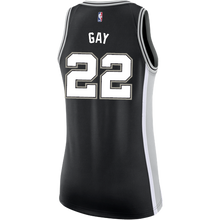 Load image into Gallery viewer, Gay San Antonio Spurs Women's Nike Custom Personalized Icon Swingman Jersey  Black