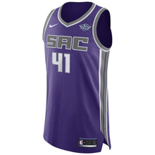 Load image into Gallery viewer, Men's Nike Kosta Koufos Purple Sacramento Kings Authentic Sponsor Patch Jersey – Icon Edition