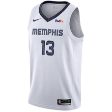 Load image into Gallery viewer, Men's Nike Jaren Jackson Jr. Memphis Grizzlies Swingman Sponsor Patch Jersey  Association Edition  White