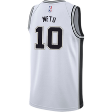 Load image into Gallery viewer, Metu San Antonio Spurs Men's Nike Custom Personalized Icon Swingman Jersey  White