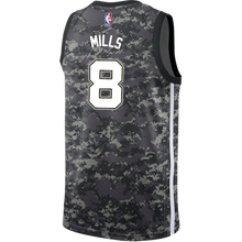 Load image into Gallery viewer, Mills San Antonio Spurs Men's Nike  City Edition Swingman Personalized Jersey  Navy