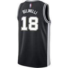 Load image into Gallery viewer, Belinelli San Antonio Spurs Men's Nike Custom Personalized Icon Swingman Jersey  Black