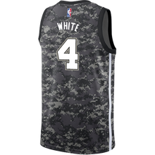 Load image into Gallery viewer, White San Antonio Spurs Men's Nike  City Edition Swingman Personalized Jersey  Navy