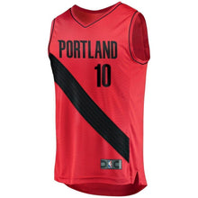Load image into Gallery viewer, Jake Layman Portland Trail Blazers Fast Break Player Jersey  Statement Edition  Red