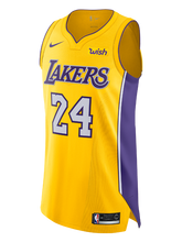 Load image into Gallery viewer, Los Angeles Lakers Kobe Bryant Icon Authentic Jersey  Gold
