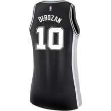 Load image into Gallery viewer, Derozan San Antonio Spurs Women's Nike Custom Personalized Icon Swingman Jersey  Black