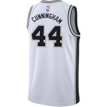 Load image into Gallery viewer, Cunningham San Antonio Spurs Men's Nike Custom Personalized Icon Swingman Jersey  White