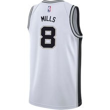 Load image into Gallery viewer, Mills San Antonio Spurs Men's Nike Custom Personalized Icon Swingman Jersey  White