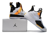 Load image into Gallery viewer, Nike Air Jordan 33 White Black Yellow Men Shoes Sale Size US 7,8,8.5,9.5,10,11,12