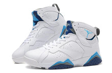Load image into Gallery viewer, Nike Air Jordan 7 Retro White Blue Shoes Basketball Men