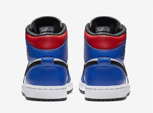 Load image into Gallery viewer, Nike Air Jordan 1 Mid Top 3 Three White Red Black BLue Shoes Basketball Men