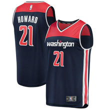 Load image into Gallery viewer, Men's Fanatics Branded Dwight Howard Navy Washington Wizards Fast Break Replica Player Jersey  Statement Edition  Navy