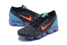 Load image into Gallery viewer, Nike Air Vapormax Flyknit 3 Black White Blue Shoes Sneakers Men Sale Size US 7, 8, 8.5, 9, 10, 11