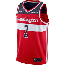 Load image into Gallery viewer, Men's Nike John Wall Red Washington Wizards Custom Swingman Sponsor Patch Jersey  Red