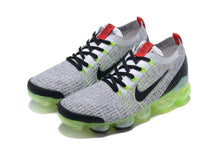Load image into Gallery viewer, Nike Air Vapormax Flyknit 3 "Neon" Grey Black White Shoes Sneakers Men Sale Size US 7, 8, 8.5, 9, 10, 11