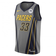 Load image into Gallery viewer, Myles Turner Indiana Pacers  City Edition Authentic Jersey  Grey