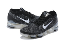 Load image into Gallery viewer, Nike Air Vapormax Flyknit 3 "Oreo" Grey Black Shoes Sneakers Men Sale Size US 7, 8, 8.5, 9, 10, 11