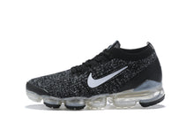 Load image into Gallery viewer, Nike Air Vapormax Flyknit 3 "Oreo" Grey Black Shoes Sneakers Men Sale Size US 7, 8, 8.5, 9, 10, 11