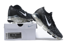 Load image into Gallery viewer, Nike Air Vapormax Flyknit 3 "Oreo" Grey Black Shoes Sneakers Men Sale Size US 7, 8, 8.5, 9, 10, 11