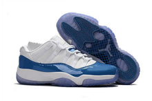 Load image into Gallery viewer, Nike Air Jordan 11 Retro Low UNC White University Blue Basketball Men
