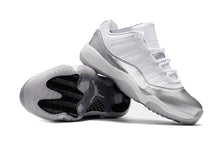 Load image into Gallery viewer, Nike Air Jordan 11 Retro Low White Metallic Silver Basketball Men