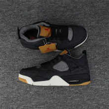 Load image into Gallery viewer, Nike Air Jordan 4 Retro Levis Black Basketball Men